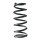Fahrwerksfeder-Set hinten Schraubenfeder 272mm SPIDAN für HONDA CIVIC VII