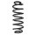 Fahrwerksfeder-Set hinten Schraubenfeder 329mm SPIDAN für AUDI A3 (8P1)