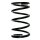 Fahrwerksfeder-Set hinten Schraubenfeder 268mm mit Hülse SPIDAN für TOYOTA RAV 4