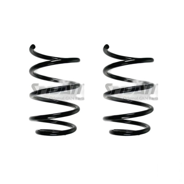 Suspension spring set front coil spring 355mm SPIDAN for OPEL MOVANO B