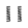 Fahrwerksfeder-Set hinten Schraubenfeder 355mm SPIDAN für MERCEDES SL (R129)