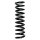 Suspension spring set rear coil spring 355mm SPIDAN for MERCEDES SL R129