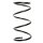 Suspension spring set front coil spring 305mm SPIDAN for TOYOTA COROLLA E10