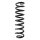 Suspension spring set front coil spring 402mm SPIDAN for MERCEDES E KLASSE W210