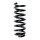 Suspension spring set front coil spring 299mm SPIDAN for VITARA ET