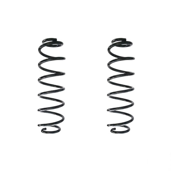 Suspension spring set rear coil spring 348mm SPIDAN for SKODA OCTAVIA III
