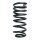 Suspension spring set rear coil spring 278mm SPIDAN for ALFA ROMEO GTV