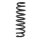 Fahrwerksfeder-Set hinten Schraubenfeder 348mm SPIDAN für BMW 1 (E87)