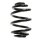 Fahrwerksfeder-Set hinten Schraubenfeder 239mm SPIDAN für BMW 3 Touring