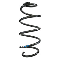 Suspension spring set front coil spring 345mm SPIDAN for SEAT TOLEDO IV
