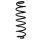 Fahrwerksfeder-Set hinten Schraubenfeder 374mm SPIDAN für VW T-ROC (A11)