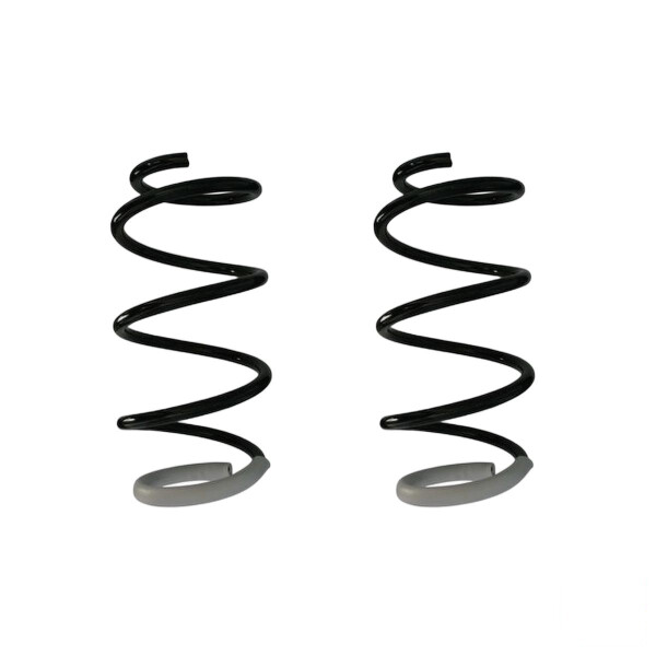 Suspension spring set front coil spring 347mm with sleeve SPIDAN for RENAULT