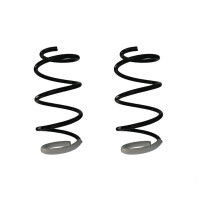 Suspension spring set front coil spring 347mm with sleeve SPIDAN for RENAULT