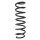 Fahrwerksfeder-Set hinten Schraubenfeder 387mm SPIDAN für BMW