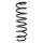Suspension spring set Replacement Fit rear coil spring 387mm SPIDAN for BMW