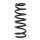 Fahrwerksfeder-Set hinten Schraubenfeder 300mm SPIDAN für HONDA FR-V (BE)