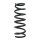 Suspension spring set rear coil spring 300mm SPIDAN for HONDA FR V BE