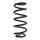 Fahrwerksfeder-Set hinten Schraubenfeder 284mm SPIDAN für MINI MINI COUNTRYMAN