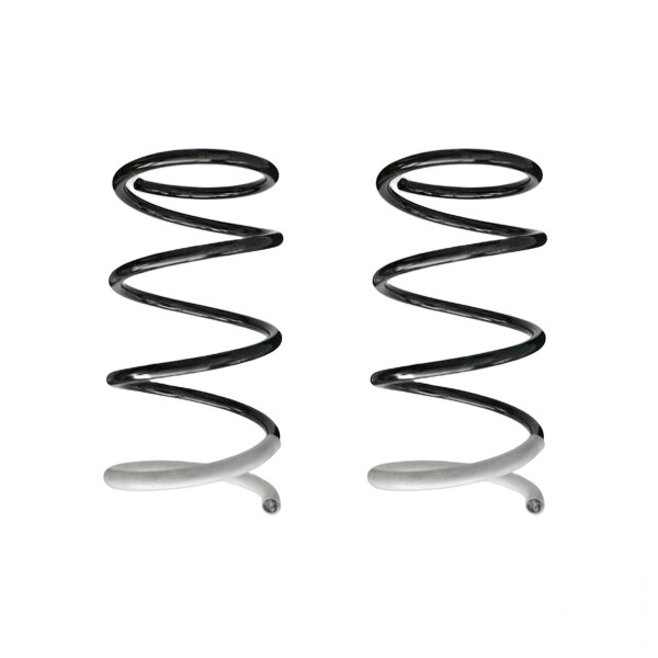 Suspension spring set front coil spring 338mm with sleeve SPIDAN for LANCER VIII