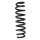 Fahrwerksfeder-Set hinten Schraubenfeder 337mm SPIDAN für BMW 1 (E87)