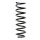 Fahrwerksfeder-Set hinten Schraubenfeder 316mm SPIDAN für MERCEDES A-KLASSE W168