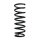 Suspension spring set rear coil spring 293mm SPIDAN for JIMNY off road vehicle