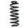 Fahrwerksfeder-Set hinten Schraubenfeder 330mm SPIDAN für BMW X5 (E53)