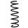 Fahrwerksfeder-Set hinten Schraubenfeder 344mm SPIDAN für FIAT PANDA (312_)