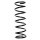 Fahrwerksfeder-Set hinten Schraubenfeder 407mm SPIDAN für OPEL FRONTERA B