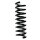Fahrwerksfeder-Set hinten Schraubenfeder 328mm SPIDAN für MERCEDES CLK Cabriolet