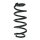 Suspension spring set front coil spring 337mm SPIDAN for AUDI Q5 8RB