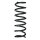 Fahrwerksfeder-Set hinten Schraubenfeder 348mm SPIDAN für MAZDA 5 (CW)