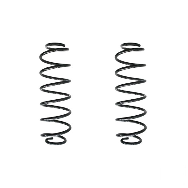 Suspension spring set rear coil spring 340mm SPIDAN for FORD FIESTA V