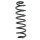 Fahrwerksfeder-Set hinten Schraubenfeder 392mm SPIDAN für AUDI A4 Allroad