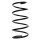 Suspension spring set front coil spring 352mm SPIDAN for BMW Z3 Roadster