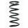 Fahrwerksfeder-Set hinten Schraubenfeder 351mm SPIDAN für TOYOTA PREVIA II