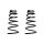Fahrwerksfeder-Set hinten Schraubenfeder 360mm SPIDAN für TUCSON (JM)