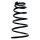 Suspension spring set rear coil spring 360mm SPIDAN for TUCSON JM