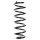 Suspension spring set rear coil spring 315mm SPIDAN for PEUGEOT 307 Break