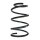 Suspension spring set front coil spring 305mm SPIDAN for KIA CEED hatchback