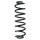 Suspension spring set Replacement Fit SPIDAN for VW GOLF V