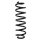 Fahrwerksfeder-Set hinten Schraubenfeder 381mm SPIDAN für TOYOTA RAV 4