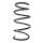 Suspension spring set front coil spring 341mm SPIDAN for BMW X3 E83