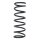 Suspension spring set rear coil spring 319mm SPIDAN for FIAT SEICENTO