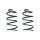 Suspension spring set front coil spring 274mm SPIDAN for MINI MINI R56
