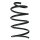 Suspension spring set front coil spring 274mm SPIDAN for MINI MINI R56