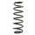Fahrwerksfeder-Set hinten Schraubenfeder 291mm SPIDAN für VW POLO IV