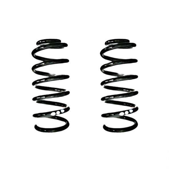 Suspension spring set rear coil spring 236mm SPIDAN for RENAULT CLIO IV