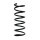 Suspension spring set Replacement Fit SPIDAN for FORD MONDEO IV