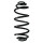 Suspension spring set Replacement Fit SPIDAN for OPEL SIGNUM CC
